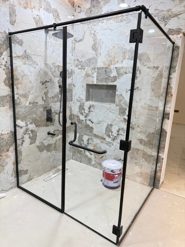 Shower glass